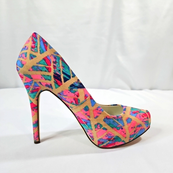 Michael Antonio Multicolor Pumps Size 8.5 - Picture 1 of 9